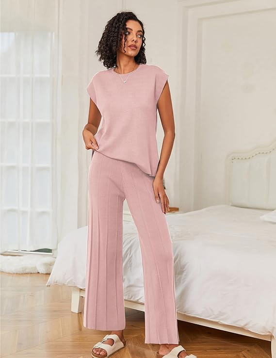 Nude Serenity Knit set for women
