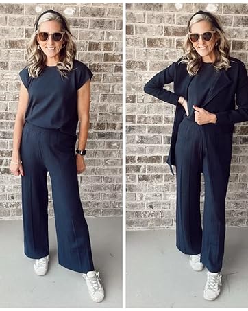 Black Aura Knit Set for women