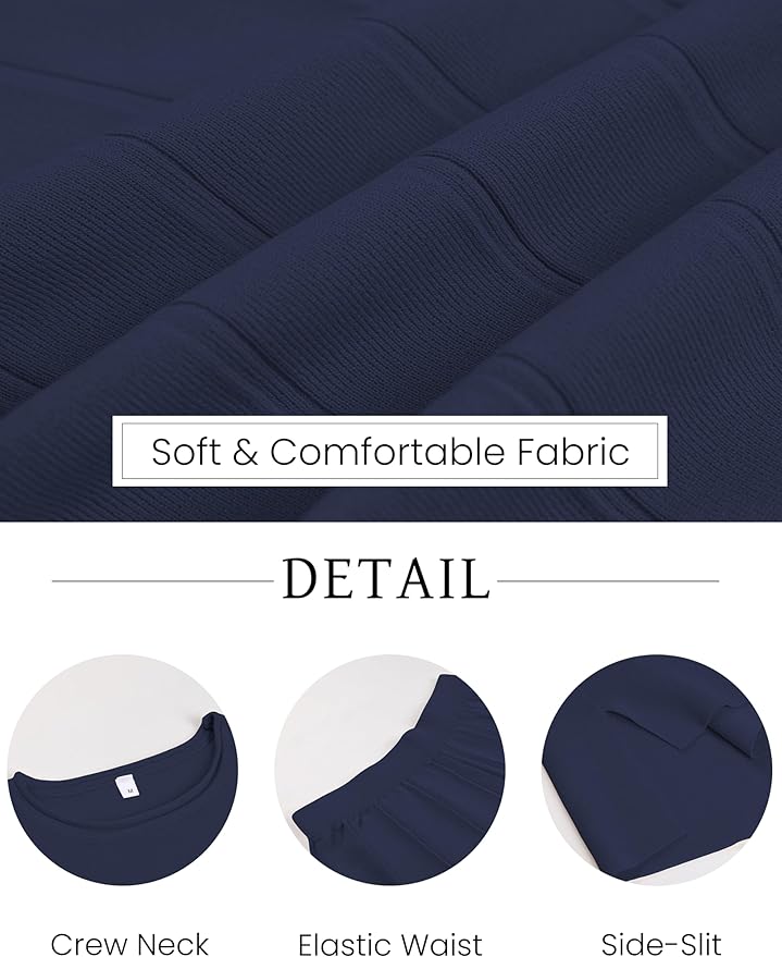 Navy Energy Knit Set for women