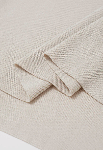 Cream Harmony Knit Set for women