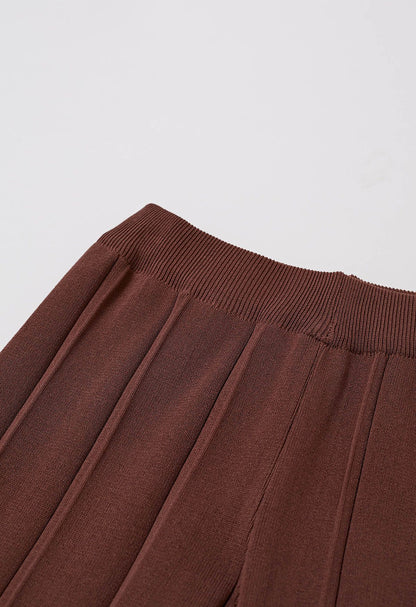Mocha Flow Knit Set for women
