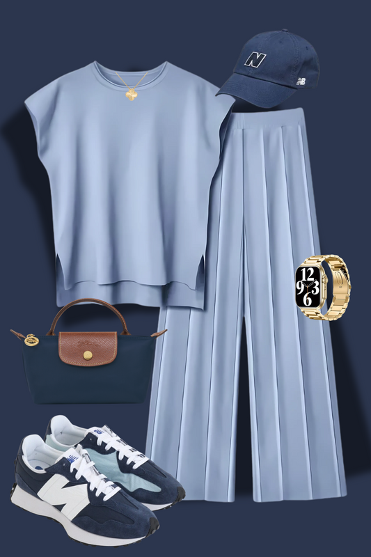 Sky Motion Knit Set for women