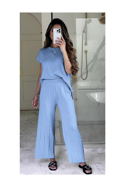 Sky Motion Knit Set for women